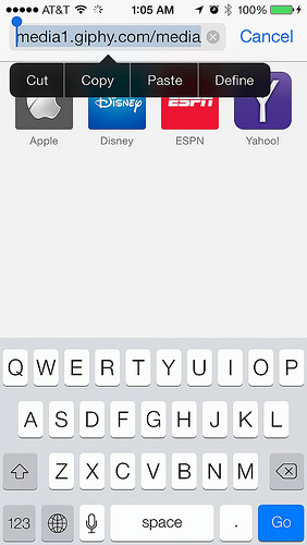 Illustration for article titled How to insert GIFs in Kinja using the new iOS